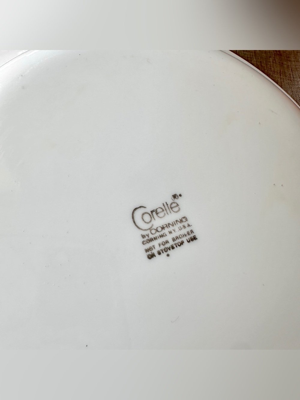 *Vintage* NEW in Box! Corelle Dimension IV Cinnamon 16 Piece Set 4 Place Setting - Picture 9 of 16